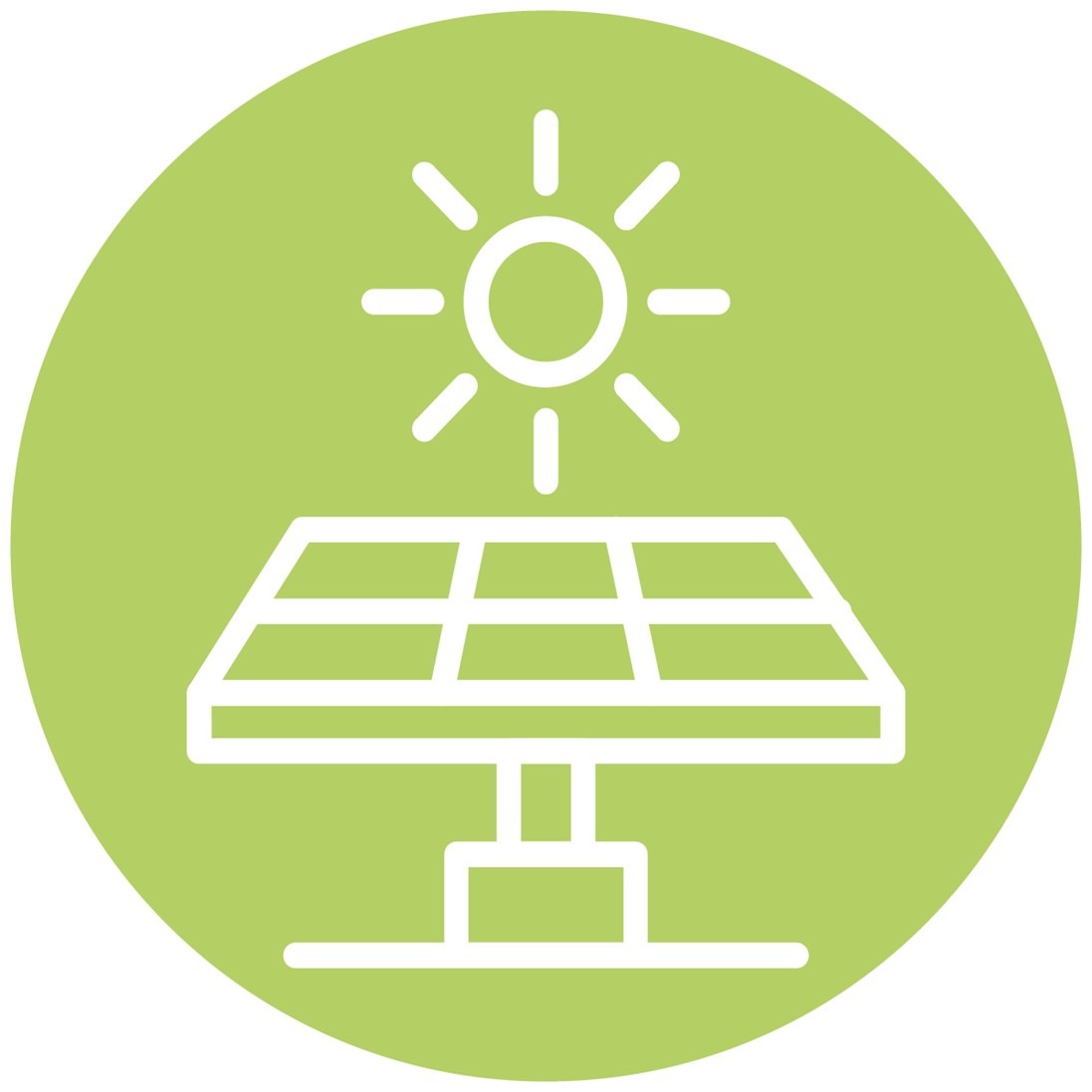Solceller ikon